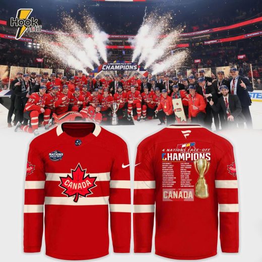 Canada Nations Face off Champions Hoodie