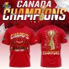 Canada Fanatics Steel 2025 4 Nations Face Off Champions Tshirt