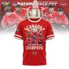 Canada Fanatics Steel 2025 4 Nations Face Off Champions Tshirt