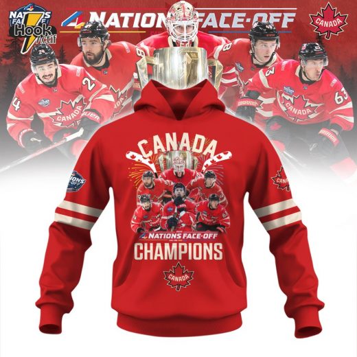 Canada Nations Face off Champions Hoodie