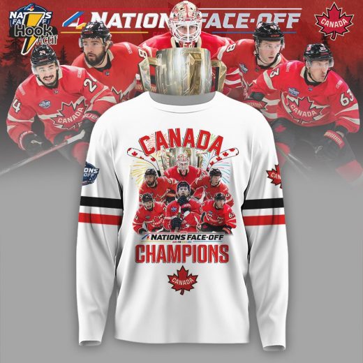 Canada Fanatics Steel 2025 4 Nations Face Off Champions Hoodie