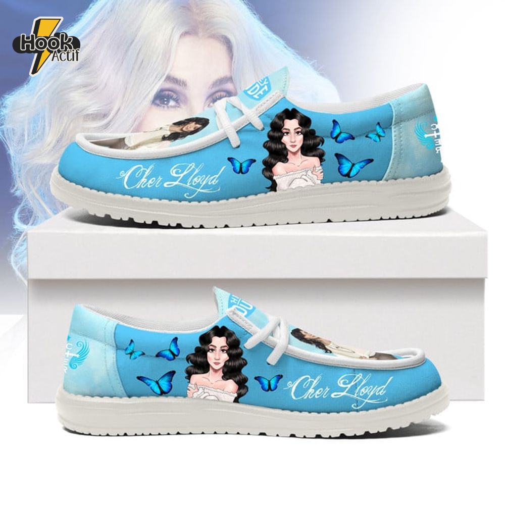 Cher Lloyd "Butterfly" Limited Hey Dude Sneakers Cher Lloyd "Butterfly" Limited Hey Dude Sneakers