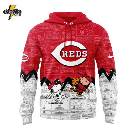 Cincinnati Reds 75th Anniversary of Peanuts Hoodie