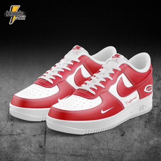 Cincinnati Reds AF1 Sneakers Custom Name For Fans Shoes