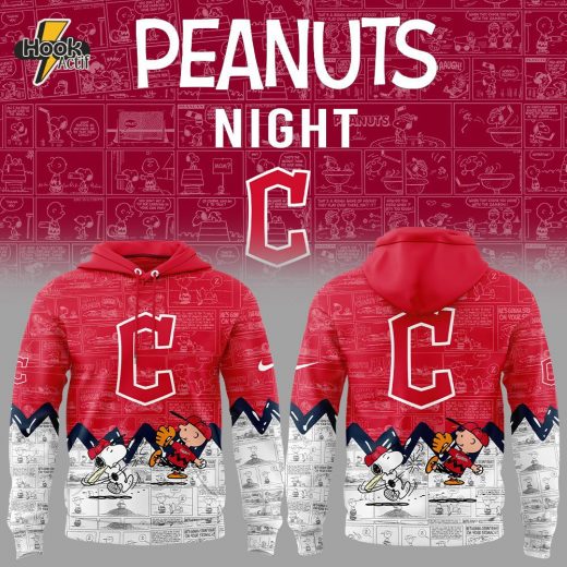 Cleveland Guardians 75th Anniversary of Peanuts Hoodie