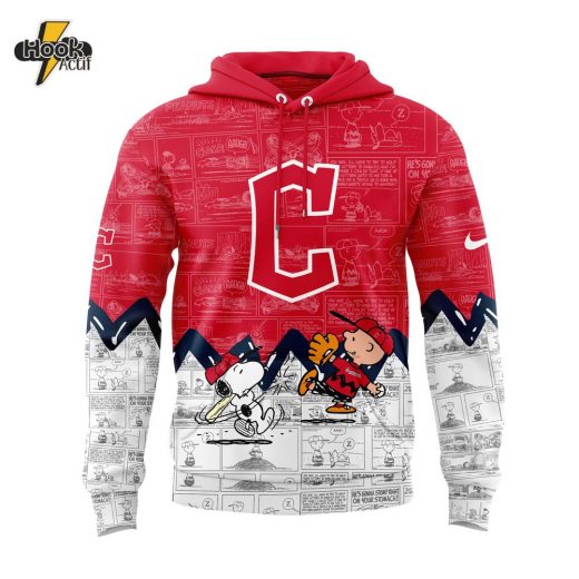 Cleveland Guardians 75th Anniversary of Peanuts Hoodie