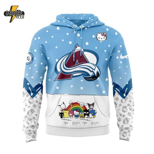 Colorado Avalanche x Hello Kitty Hoodie