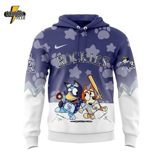 Colorado Rockies Bluey and Bingo Hoodie