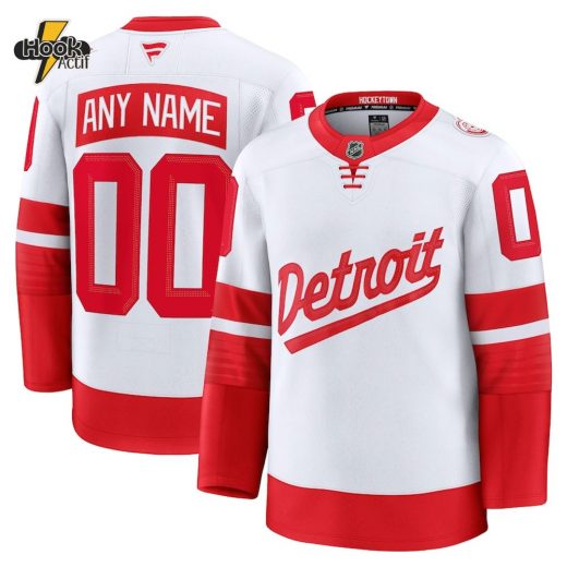 Detroit Red Wings 2025 NHL Stadium Series Custom Premium Jersey