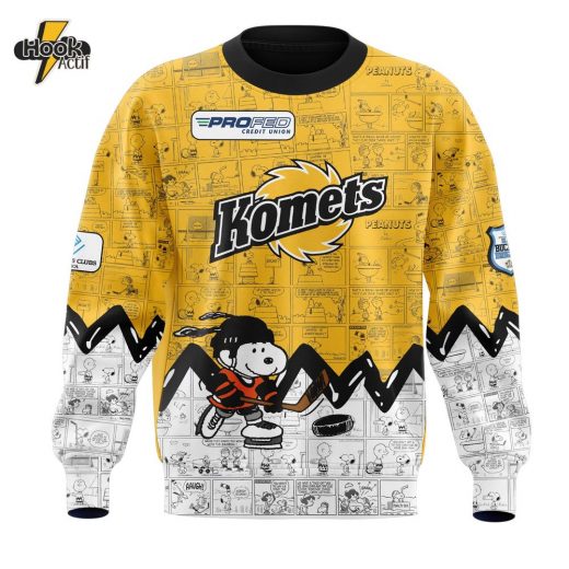 Fort Wayne Komets 75th Anniversary of Peanuts Sweatshirt