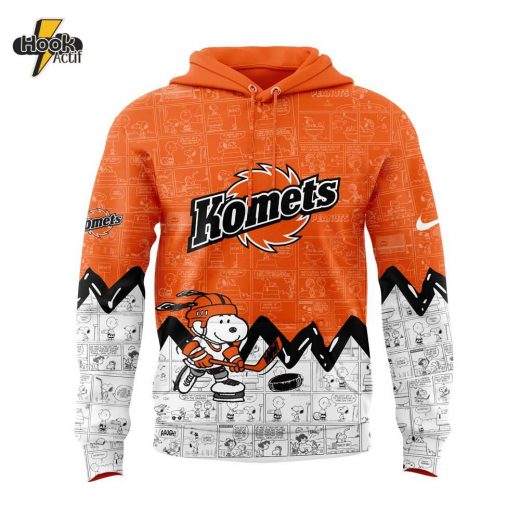 Fort Wayne Komets Anniversary of Peanuts Hoodie