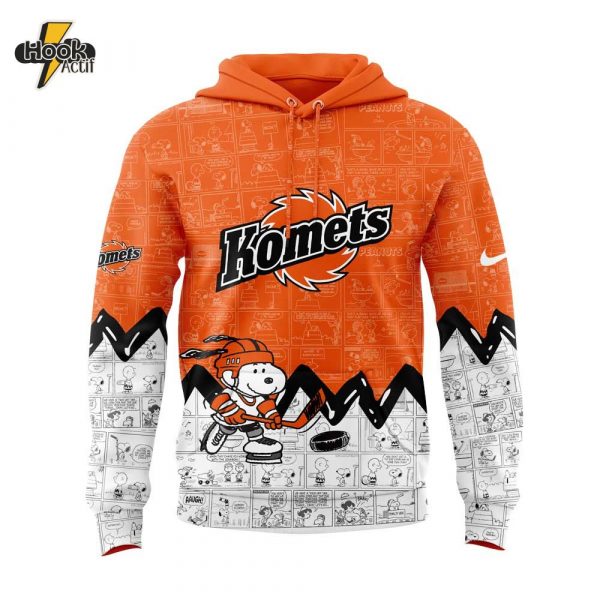 Fort Wayne Komets Anniversary of Peanuts Hoodie – Buy Online at HookActif.com