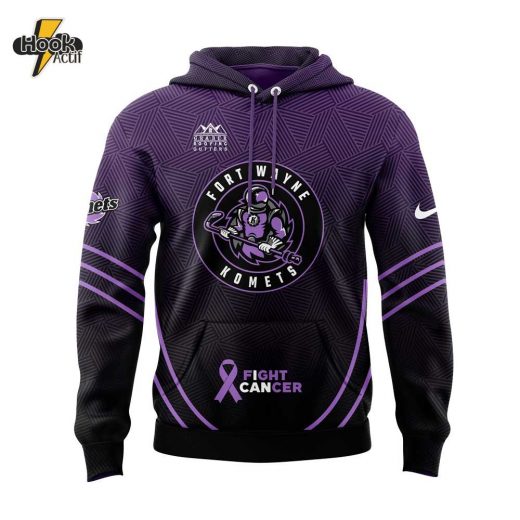 Fort Wayne Komets Fight Cancer Night Hoodie