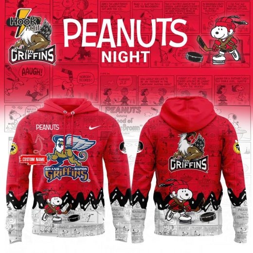 Grand Rapids Griffins 75th Anniversary of Peanuts Hoodie