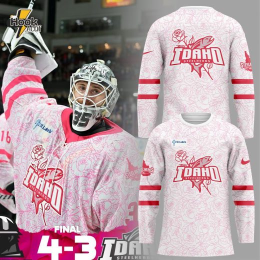 Idaho Steelheads Pink in the Rink Jersey