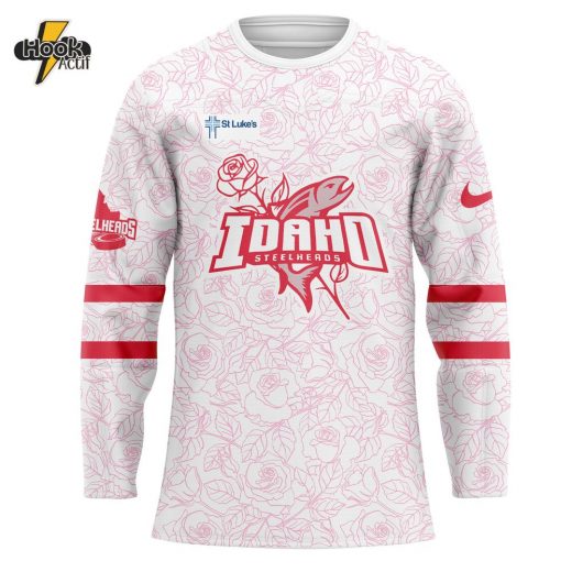 Idaho Steelheads Pink in the Rink Jersey