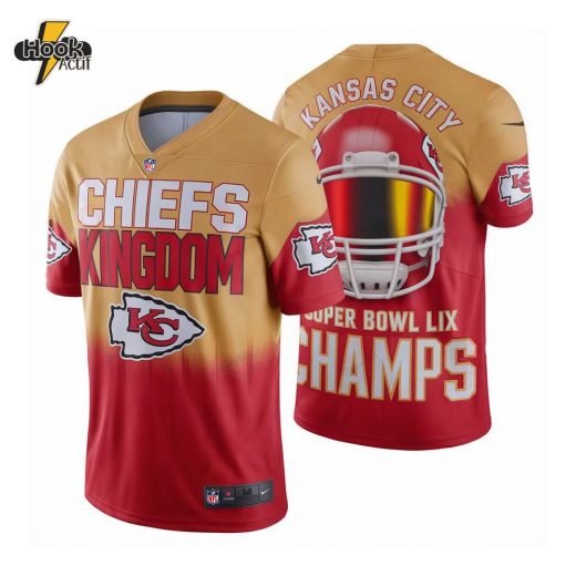 Kansas City Chiefs 2025 Championship 3D Football Jersey – Official Fan Edition