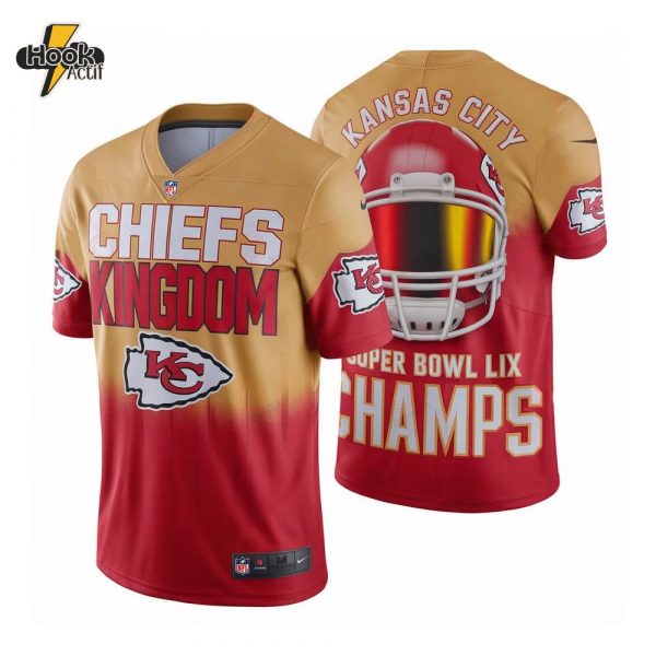 Kansas City Chiefs 2025 Championship 3D Football Jersey - Official Fan Edition