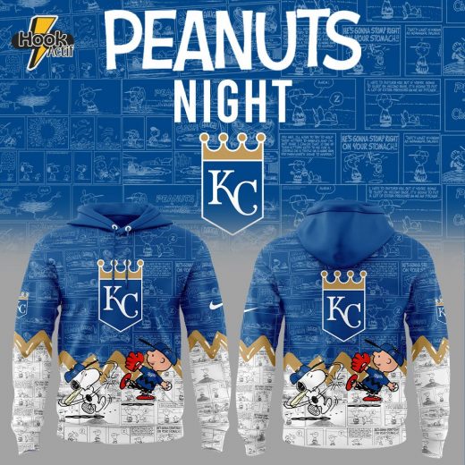 Kansas City Royals 75th Anniversary of Peanuts Hoodie