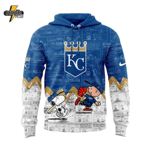 Kansas City Royals 75th Anniversary of Peanuts Hoodie