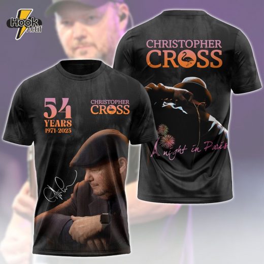 Limited Edition Christopher Cross 3D T-Shirt