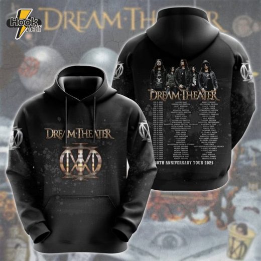 Limited Edition Dream Theater 3D Hoodie