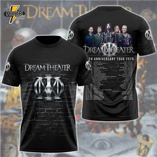 Limited Edition Dream Theater 3D T-Shirt