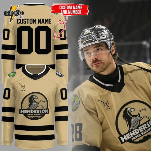 Limited Edition Henderson Silver Knights Jersey Custom 2025