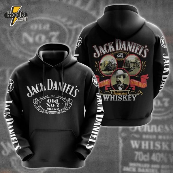 Limited Edition Jack Daniel's 3D Hoodie