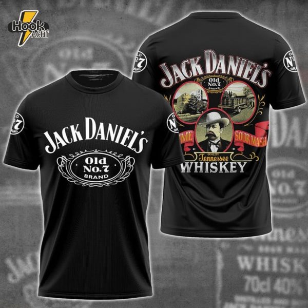 Limited Edition Jack Daniel's 3D T-Shirt