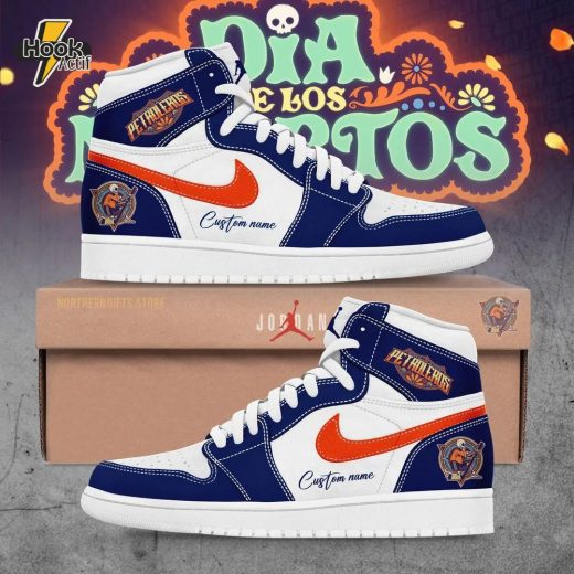 Limited Edition Petroleros Custom Name AJ1 Shoes