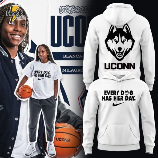 Limited Edition Uconn Every Dog has her day Hoodie 2025