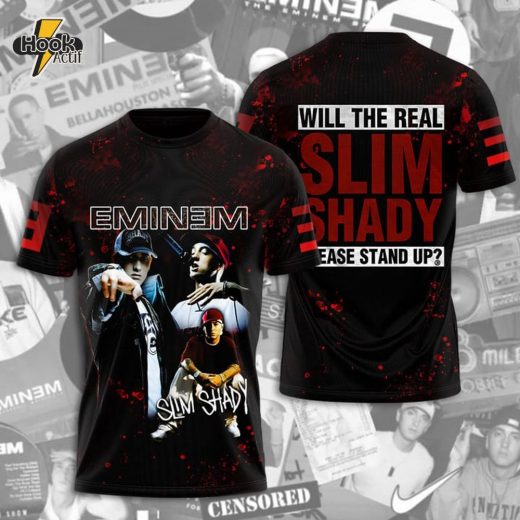 Limitted Edition EMINEM 3D T-Shirt