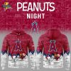 Los Angeles Angels 75th Anniversary of Peanuts V3 Hoodie