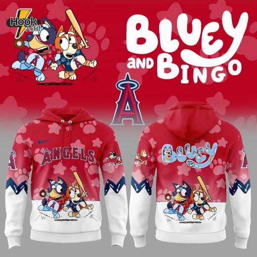 Los Angeles Angels Bluey and Bingo Jersey