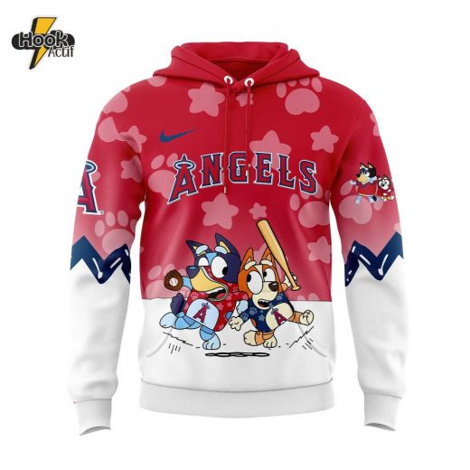 Los Angeles Angels Bluey and Bingo Hoodie