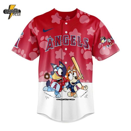 Los Angeles Angels Bluey and Bingo Jersey