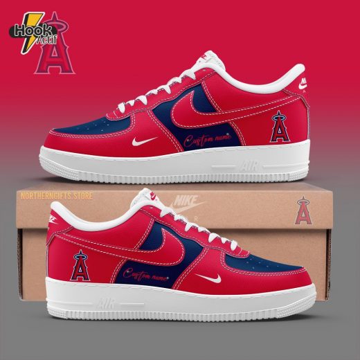 Los Angeles Angels Custom Name For Fans AF1 Shoes