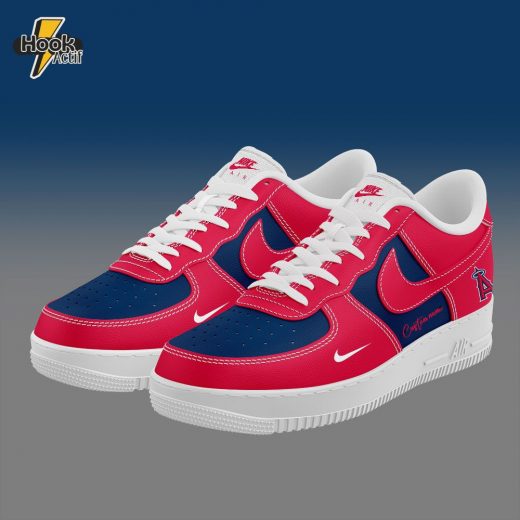 Los Angeles Angels Custom Name For Fans AF1 Shoes