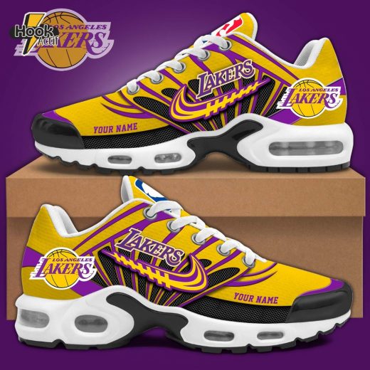 Los Angeles Lakers Personalized Air Max Plus Sneakers 01