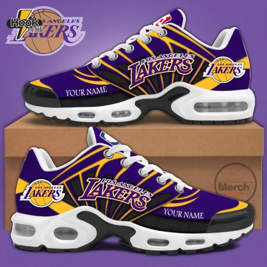 Los Angeles Lakers Personalized Air Max Plus Sneakers 02