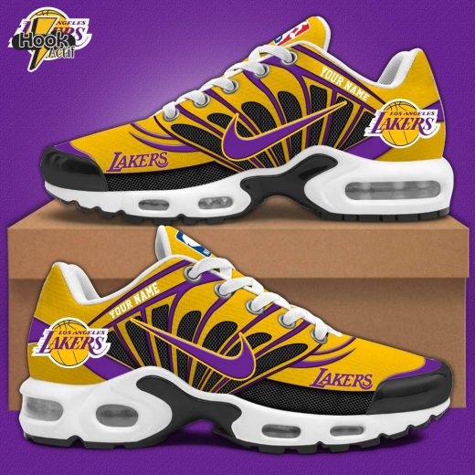 Los Angeles Lakers Personalized Air Max Plus Sneakers 03