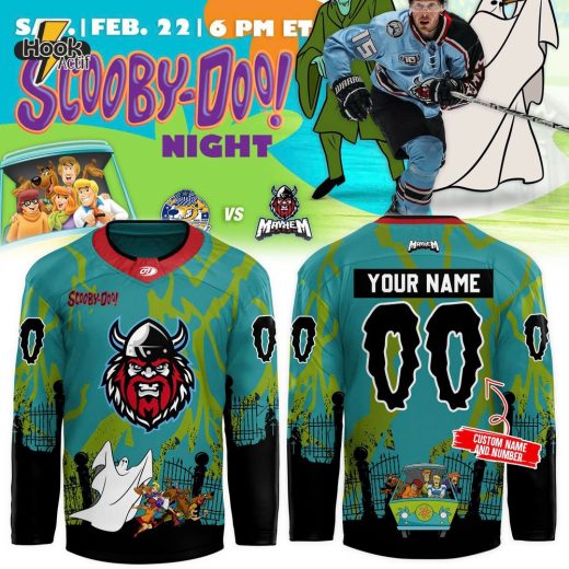 Macon Mayhem x Scooby Doo Hockey Jersey 2025