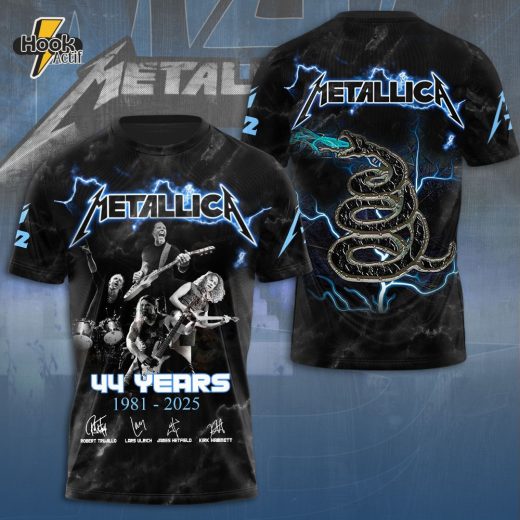 Metallic Band 3D Tshirt