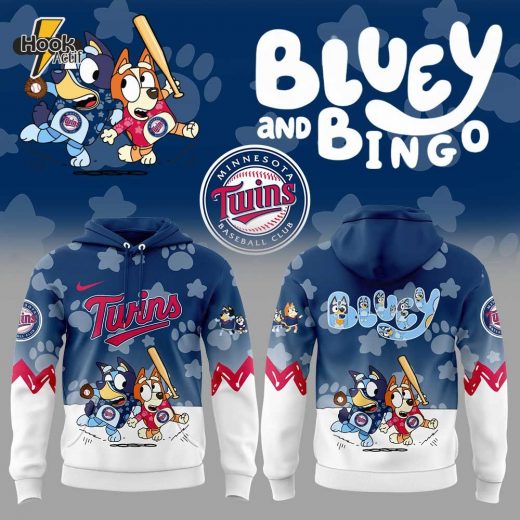 Cleveland Guardians Bluey and Bingo Hoodie