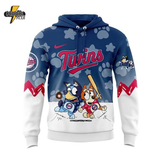 Minnesota Twins Bluey and Bingo Hoodie