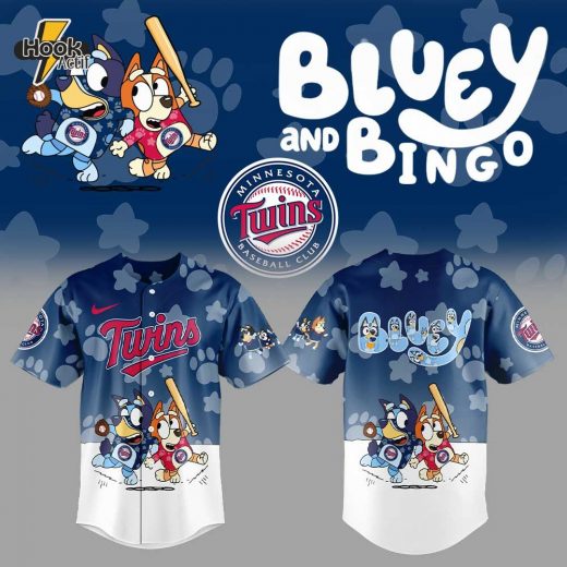 Minnesota Twins Bluey and Bingo Hoodie