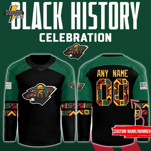 Minnesota Wild Black History Celebration Ticket Pack Jersey