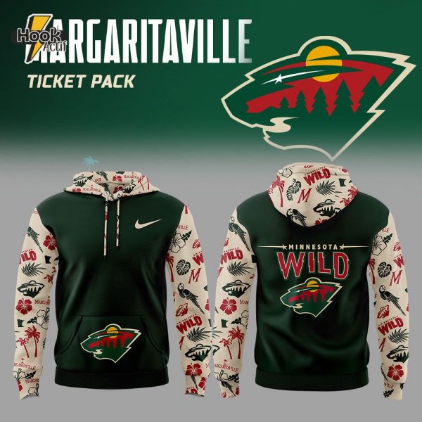 Minnesota Wild "Margaritaville" 2025 Hoodie