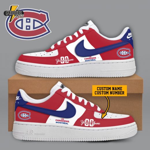 Montreal Canadiens NHL Fashions Air Force 1 Sneakers Shoes Personalized